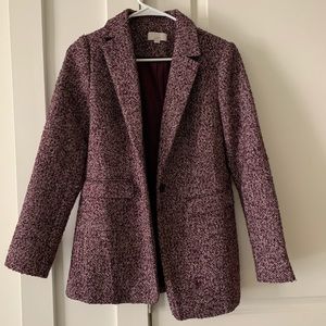 LOFT Wool Blend Blazer SZ 2 Women's
